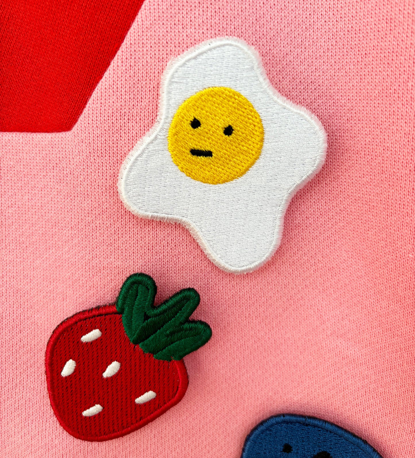 Velcro Patch Sweater | Banana Berry Design | Ireland