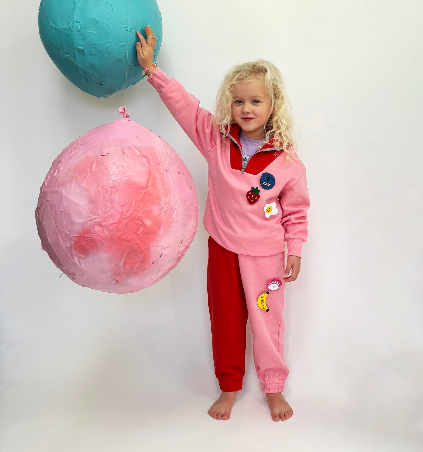 Velcro Patch Sweater | Banana Berry Design | Ireland