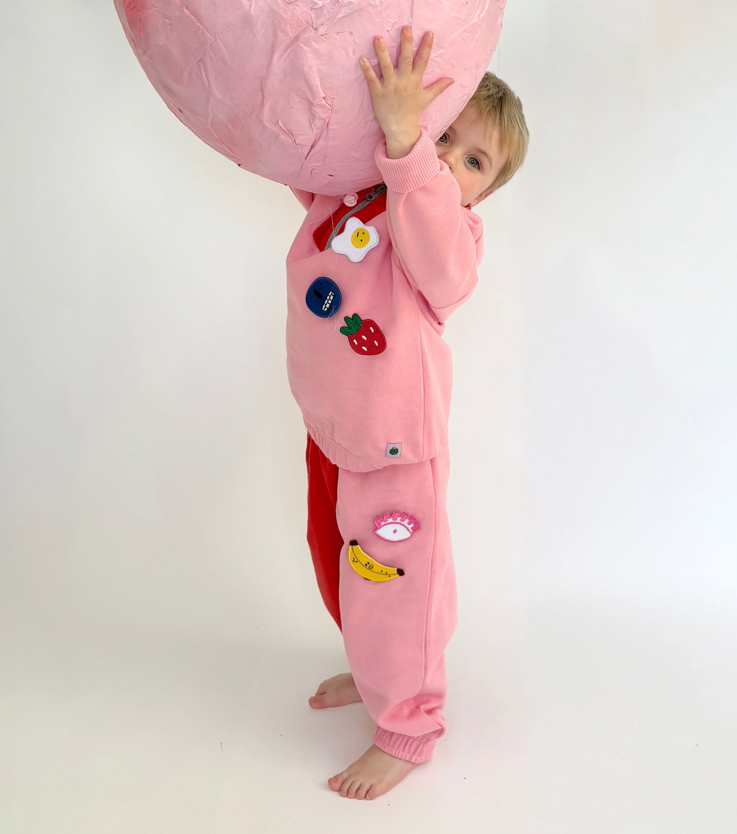 Velcro Patch Sweater | Banana Berry Design | Ireland