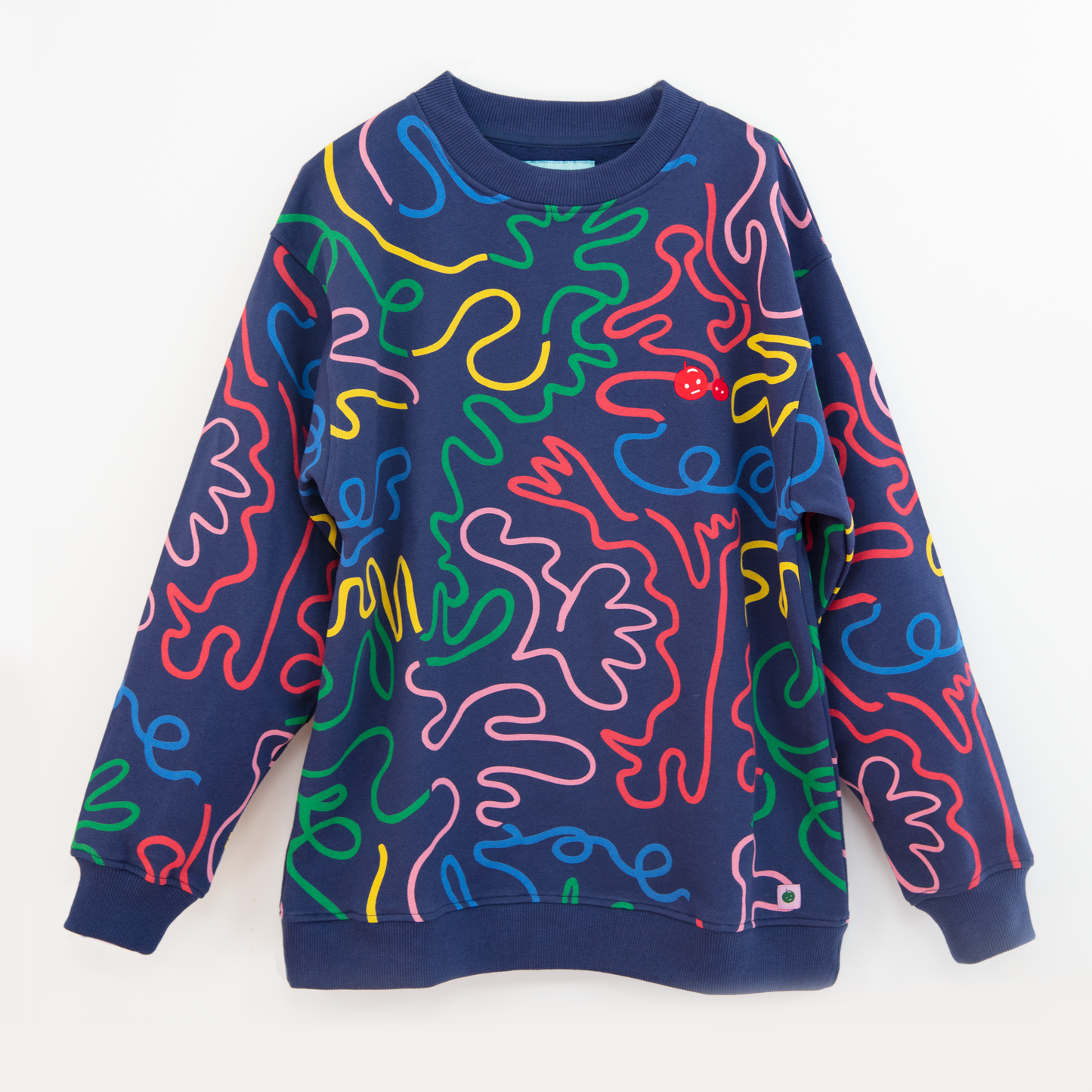 Adult Squiggle Sweater | Irish Designer | Banana Berry Design