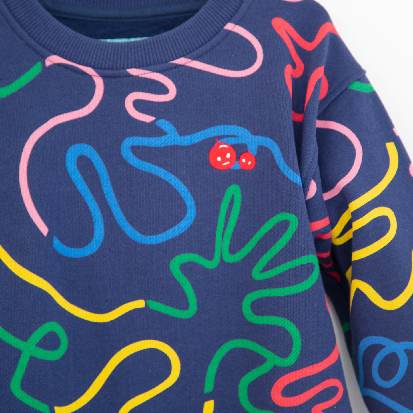 Kids squiggle sweater | Irish Designer | Banana Berry Design