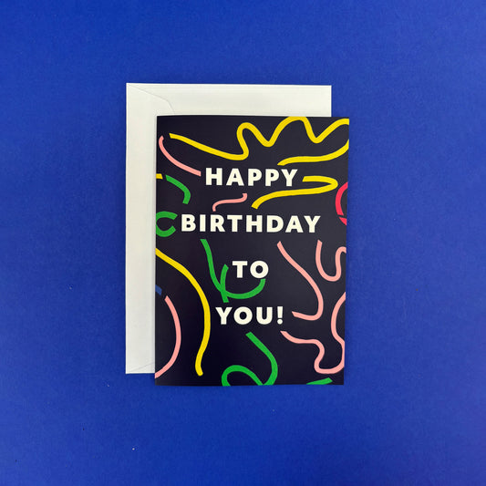 Happy birthday card | Banana Berry Design | Ireland