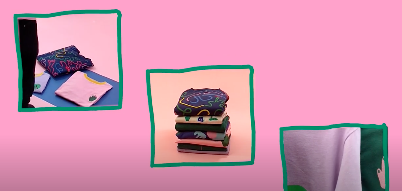 Load video: Hands off collection, Kidswear, Banana Berry Design, Ireland