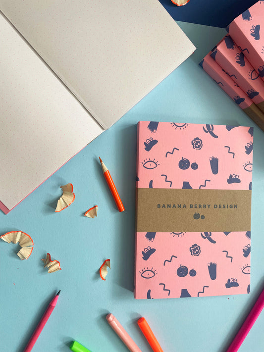Banana Berry Notebook