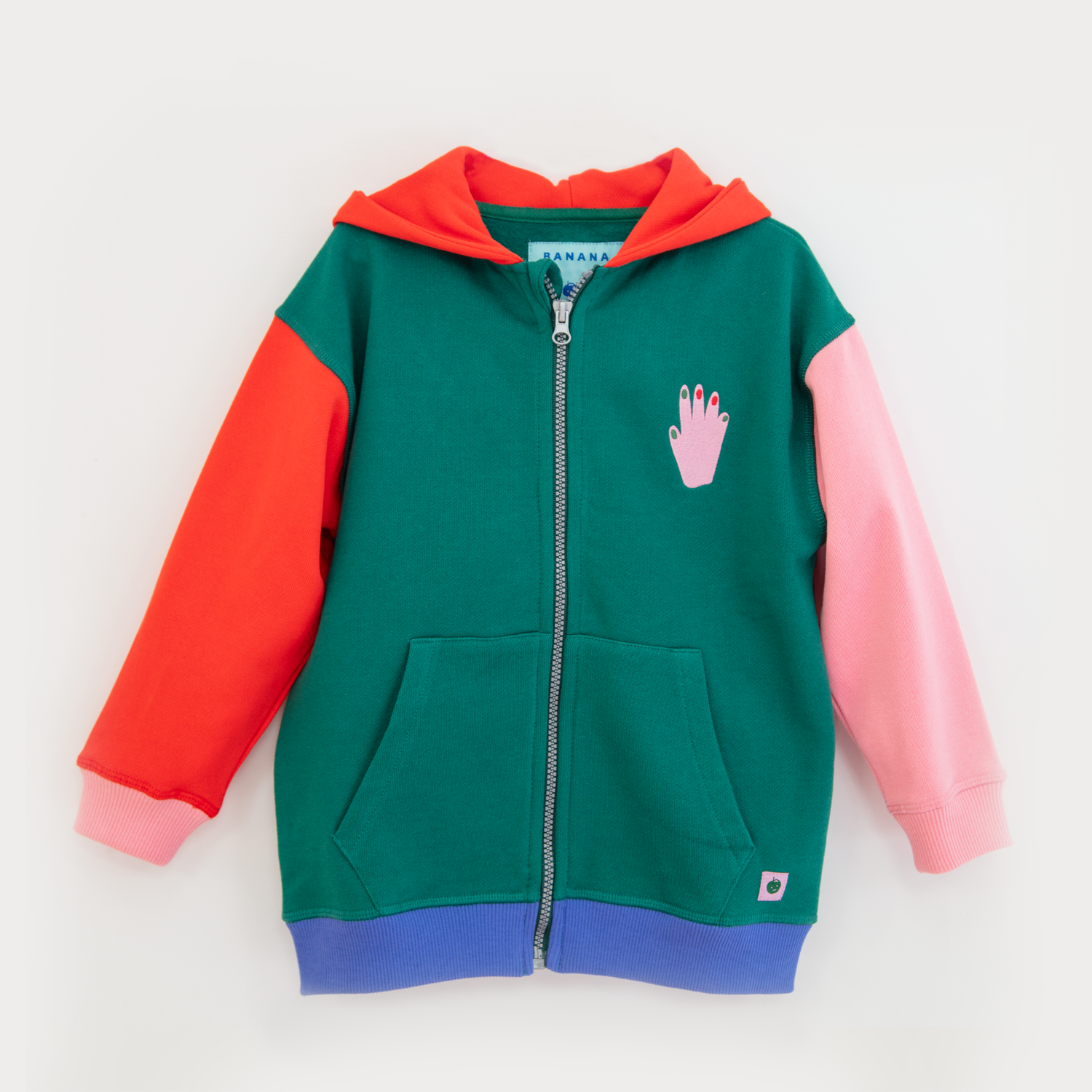 Kids zip hoody | Irish Designer | Banana Berry Design