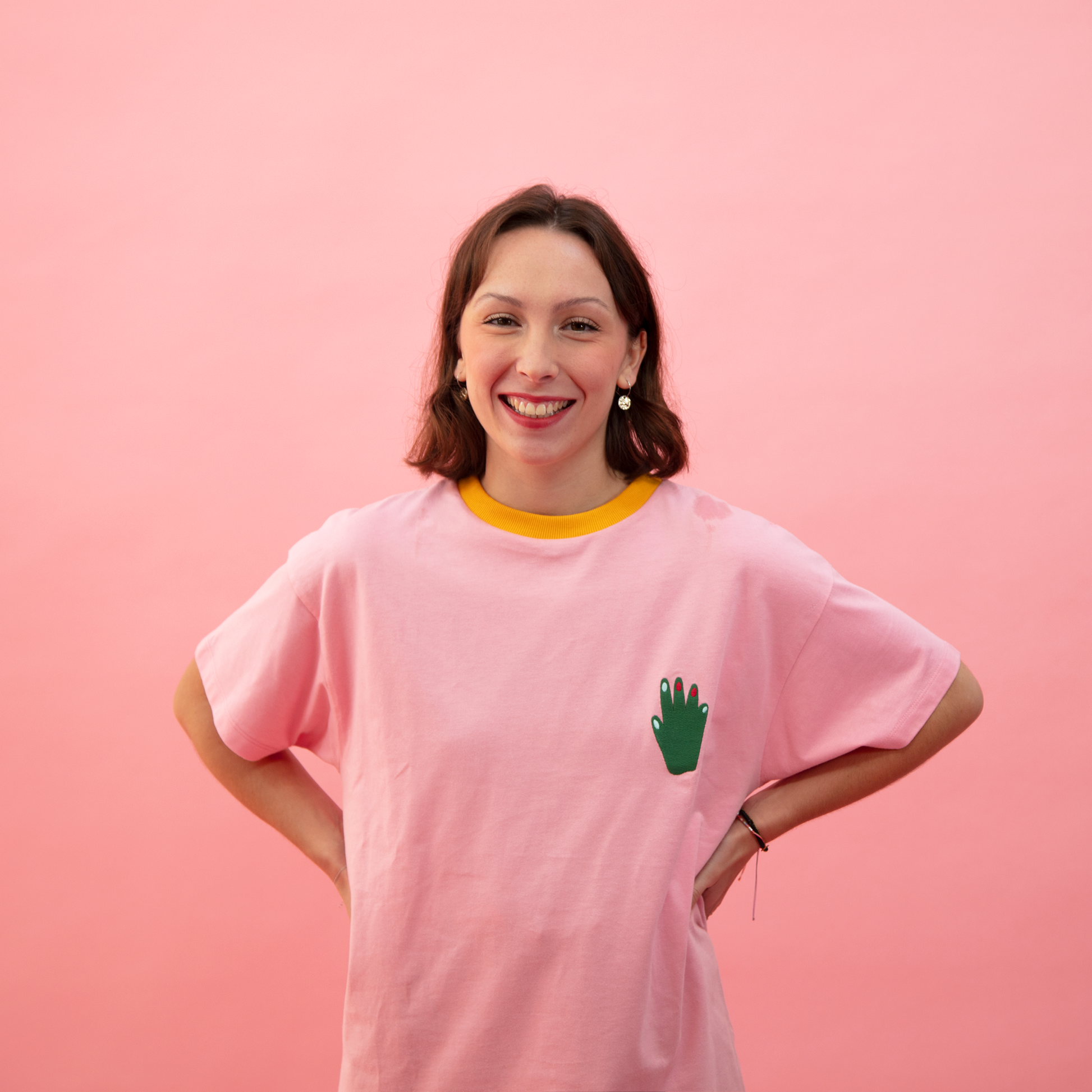 Adult Hand T-Shirt | Irish Designer | Banana Berry Design