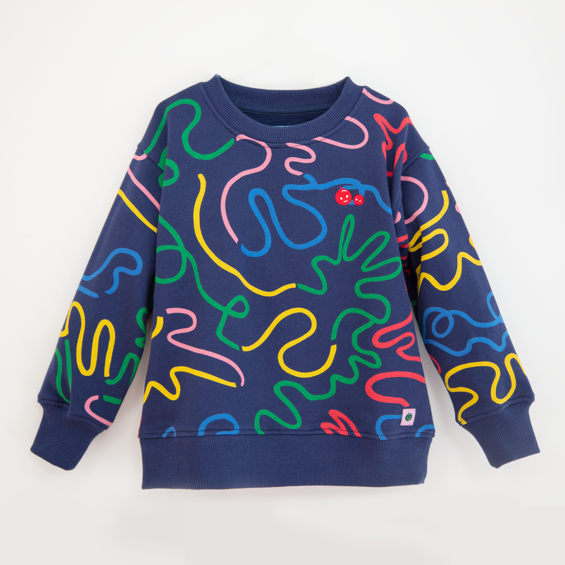 Kids squiggle sweater | Irish Designer | Banana Berry Design